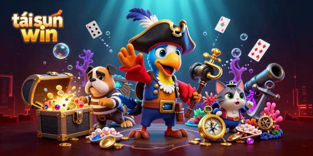 Engage in thrilling gameplay with tải sun win amidst vibrant treasures and charismatic characters.