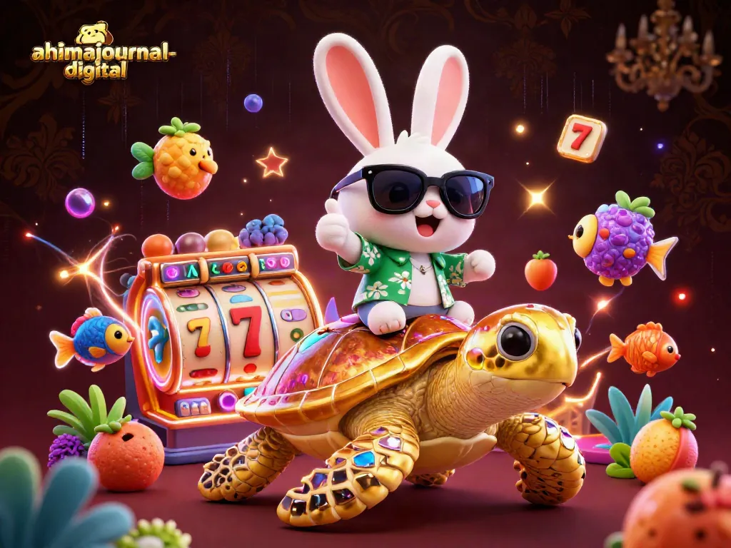 Spin and win at ahimajournal-digital with vibrant casino-themed characters and engaging game elements.